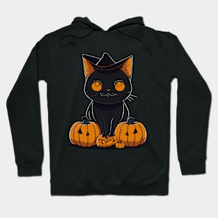 Halloween cat Hoodie